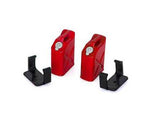 HobbyTech red Jerry Cans with Holders (2Pcs)