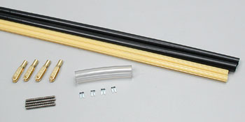 Sullivan Gold-N-Rod Semi Flexible Control Rod Set (Black/Gold) 60 Inches