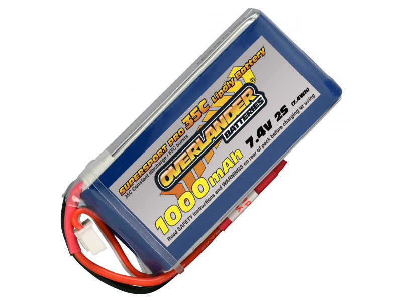 Supersport 1000mAh 2s 7.4v 35C