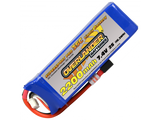 Overlander Supersport 2200mAh 7.4V 2S 35C Pro LiPo Battery Deans