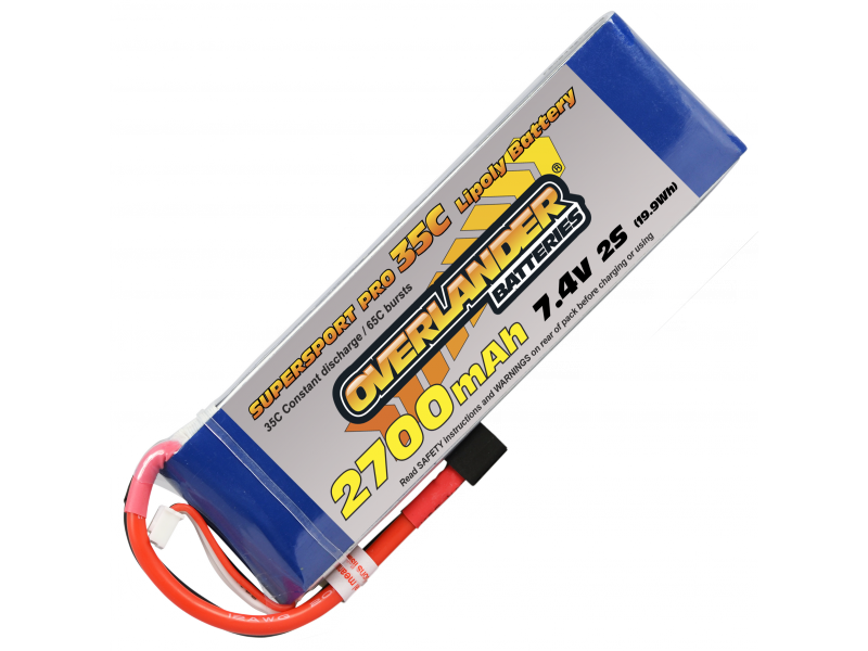 SuperSport 2700mAh 2s 7.4v 30C
