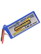12000mAh 7.4V 2S 30C Supersport XL LiPo Battery