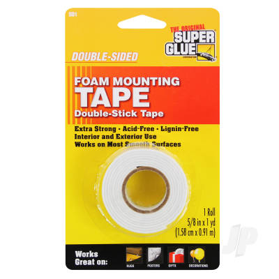 Foam Mounting Tape Double-Sided (5/8in x 36in)