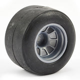 SWEEP 1/10 FORMULA1 REAR PRE-GLUED TYRES HARD (PR)