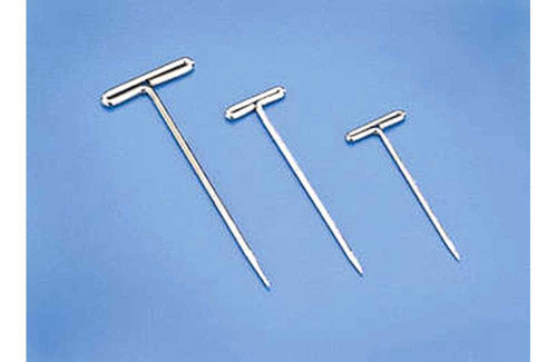 Dubro 1.50 Inch (38.1mm) Nickel Plated T-Pins (100 Pack)