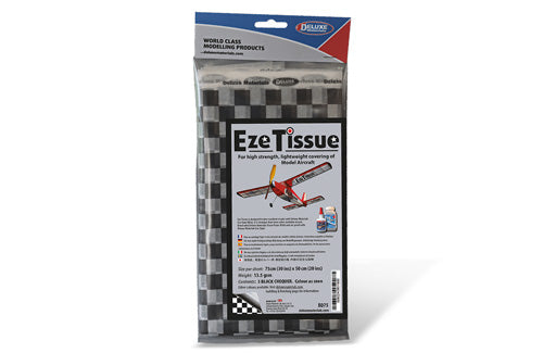 Deluxe Eze Tissue (black chequer (5 sheets per pack) (BD75)