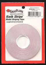 Striping Tape  Chrome Red 1/8 Inch (3 mm)