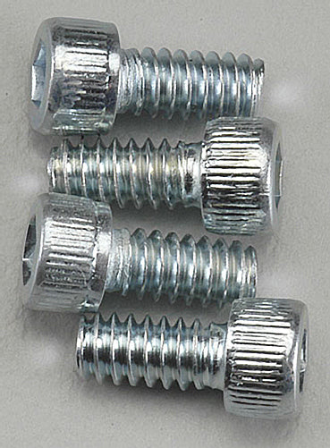 4-40 x 1/4 Inch Hex Head Cap Screw (4)