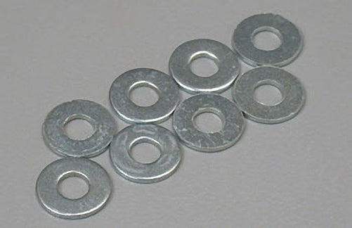 Great Planes #4 Flat Washer (8) (BOX 20)