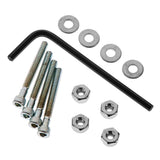 4-40 x 1 Inch Bolt Set/Lock Nuts (4)