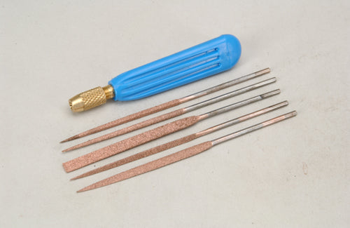 Needle File - Set 5 w/Handle