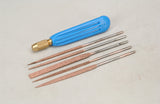 Needle File - Set 5 w/Handle