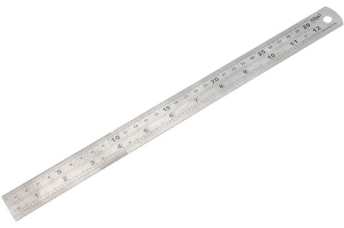 Stainless Steel Ruler - 300mm