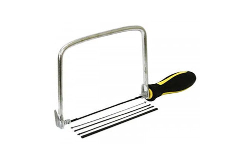 Rubber Grip Coping Saw with 5 Blades