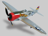 Alpha Models P-47D Thunder Bolt EP Foam 32 Inch span