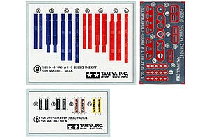 Tamiya 1/20 F1 Seat Belt Set A 1970s/80s 12637