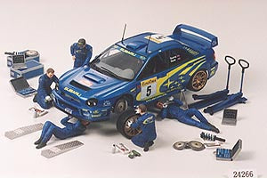 Tamiya 1/24 Rally Mechanics & Equipment Set 24266