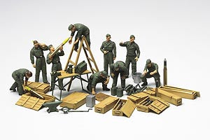 Tamiya 1/48 WWII German Tank Crew 32547