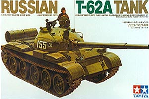 Tamiya 1/35 Russian T-62A Tank 35108