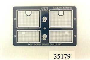 Tamiya 1/35 Tiger I Etched Grille 35179