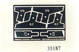 Tamiya 1/35 Zimmerit Coating Applicator 35187