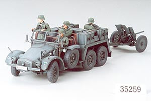 Tamiya 1/35 Krupp Towing Truck w/37mm Pak 35259