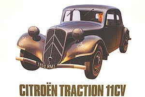 Tamiya 1/35 Citroen Traction IICV Staff Car 35301