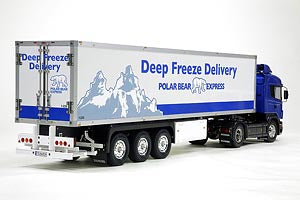 Tamiya 3 Axle Reefer Semi Trailer