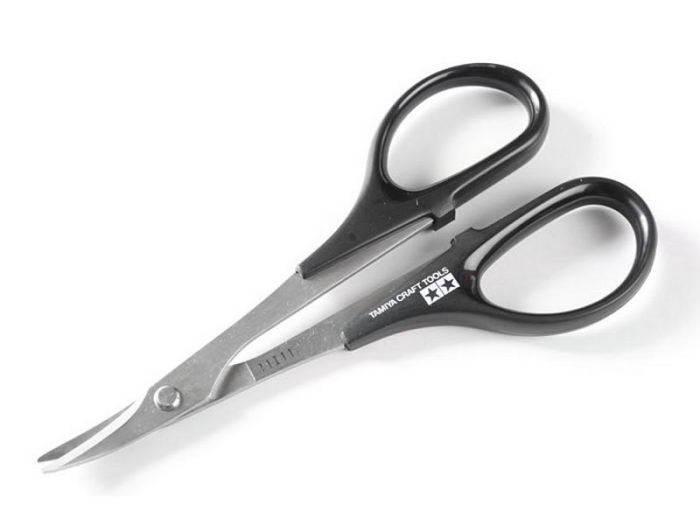 Tamiya Curved Scissors for Plastic