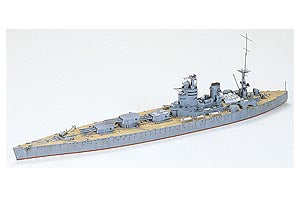 Tamiya 1/700 HMS Rodney Battleship 77502