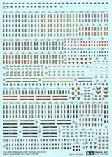 Tamiya 1/35 WWII German Military Insignia Decal Set (Africa Corps/Waffen SS) 12641
