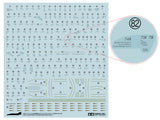 Tamiya 1/48 F-3 DOOR DECAL SET A