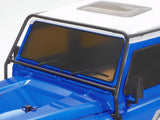 Tamiya 1/10 RC 1990 Land Rover Defender 90 (Light Blue Painted Body) (CC-02 Chassis) 47478