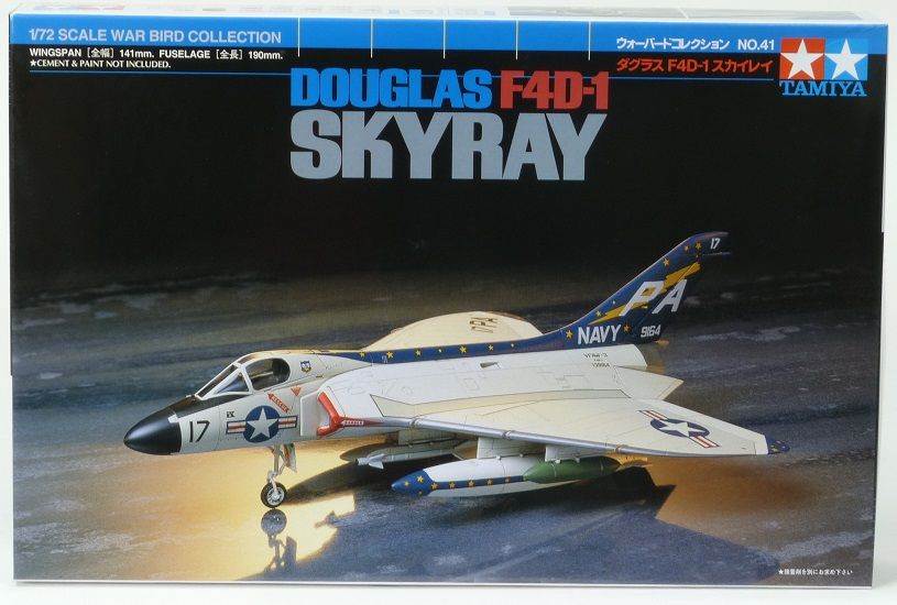 Tamiya 1/72 Douglas F4D-1 Skyray 60741