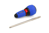 RATCHETING SCREWDRIVER PR W BIT L