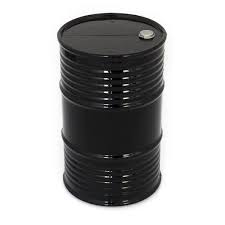 Oil barrel plastic big black