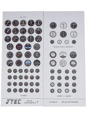 Color Scale Instrument Kit 1/3 Scale