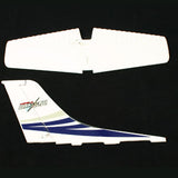 TOP GUN PARK FLITE CESSNA 182 SKYLANE TAIL WING (BLUE)