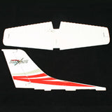 TOP GUN PARK FLITE CESSNA 182 SKYLANE TAIL WING (RED)