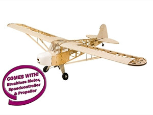 DW Models J3 Cub Balsa Kit 1.8M (inc Motor- ESC- PROP)