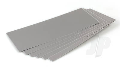K&S 254 10x4in 34ga Tin Sheet Bright .008 0.20mm thick 100mm wide by 250mm long