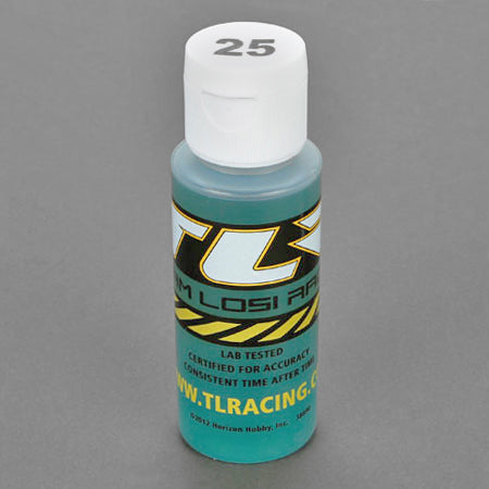 Silicone Shock Oil 25 weight 2 oz Bottle