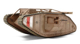 Tamiya 1/35 WWI British Mk IV Tank Male with motor and WW1 British Figures 30057