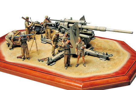 Tamiya 1/35 GERMAN 88MM GUN FLAK36 North African Campaign 35283