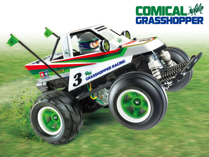 Tamiya 1/10 RC Comical Grasshopper (WR-02CB)