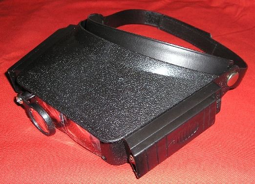 MG-04 Head Loupe with Lights (110g)