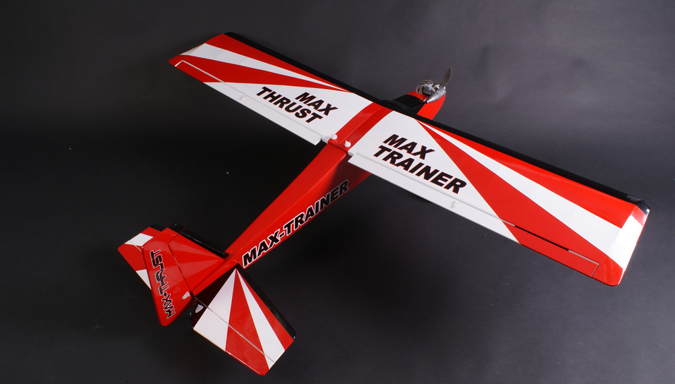 Max Thrust Pro-Built Balsa Trainer 32-40 IC/ Electric