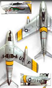 Plastic Kit Academy F-86F Korean War 1:72 scale 12546