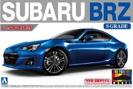 Aoshima 1/24 SUBARU BRZ S 2012 01007