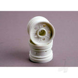 Wheels white (rear) (2pcs) (Tom Cat)